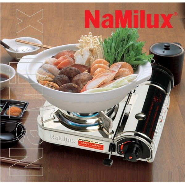 Bếp gas  mini Namilux  inox