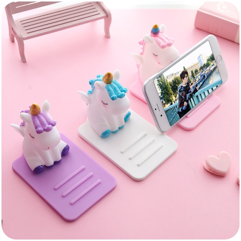 Gía đỡ điện thoại hình ngựa kỳ lân xinh xắn | BigBuy360 - bigbuy360.vn