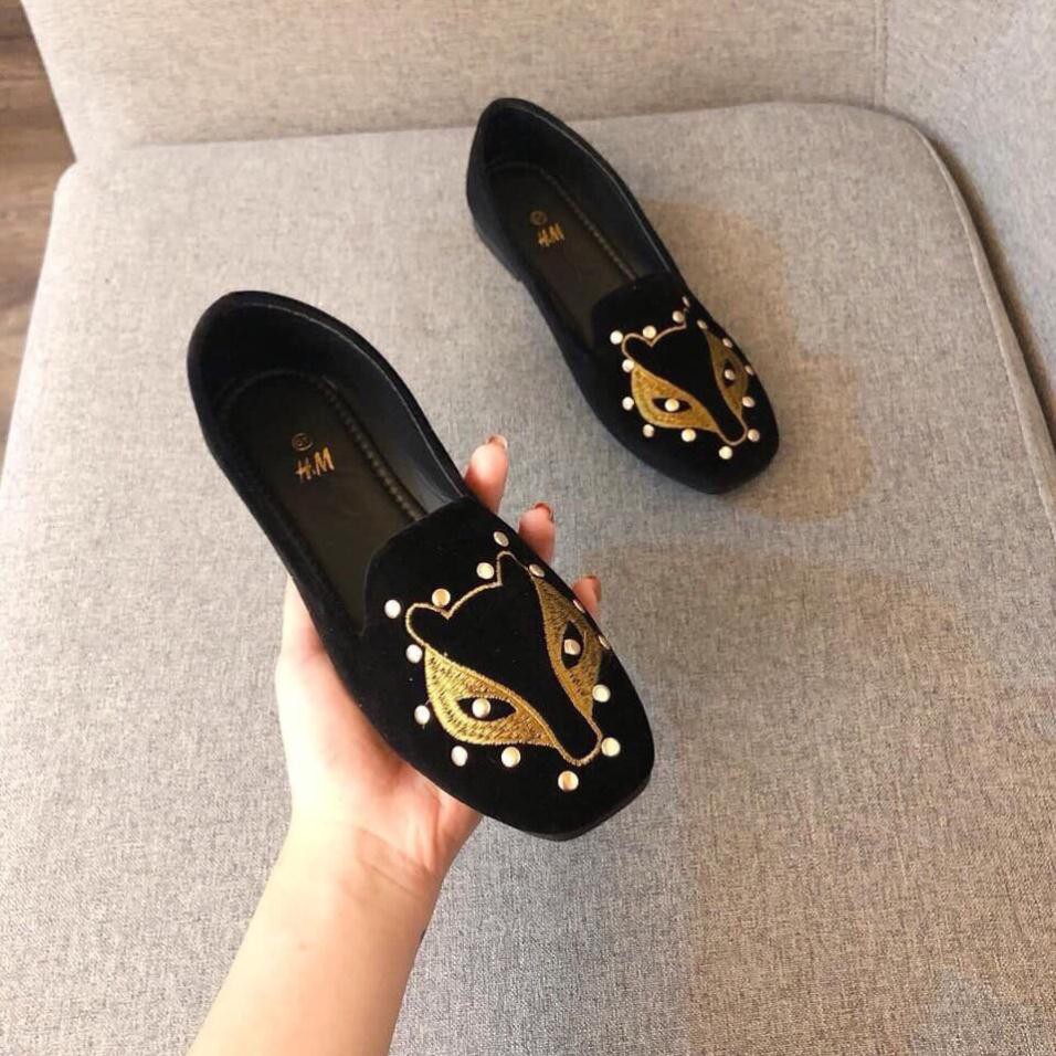 Giày thêu hình cáo( sale 59k) | BigBuy360 - bigbuy360.vn