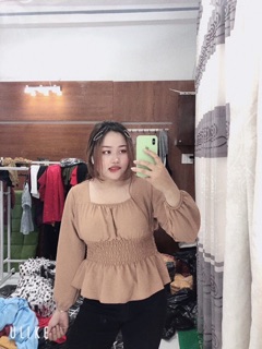 Áo kiểu thun eo #bigsize 60 - 85 kí