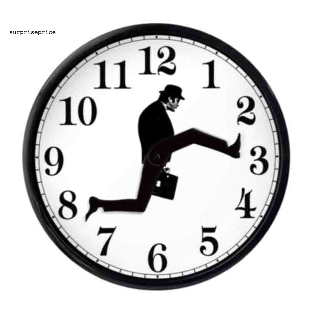 Đồng Hồ Treo Tường Trang Trí Hình Người Đi Bộ Vui Nhộn