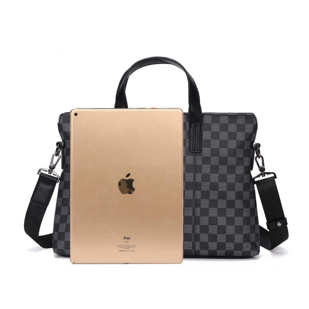 Túi xách đựng laptop bằng da thời trang nam công sở