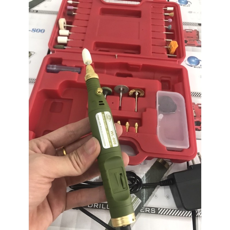 Máy khắc mài đánh bóng mini WL - 800 đa năng