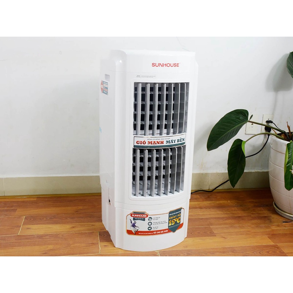 Quạt hơi nước Sunhouse SHD7722 20 lít , quạt điều hoà, máy làm mát không khí - Hàng trưng bày thanh lý