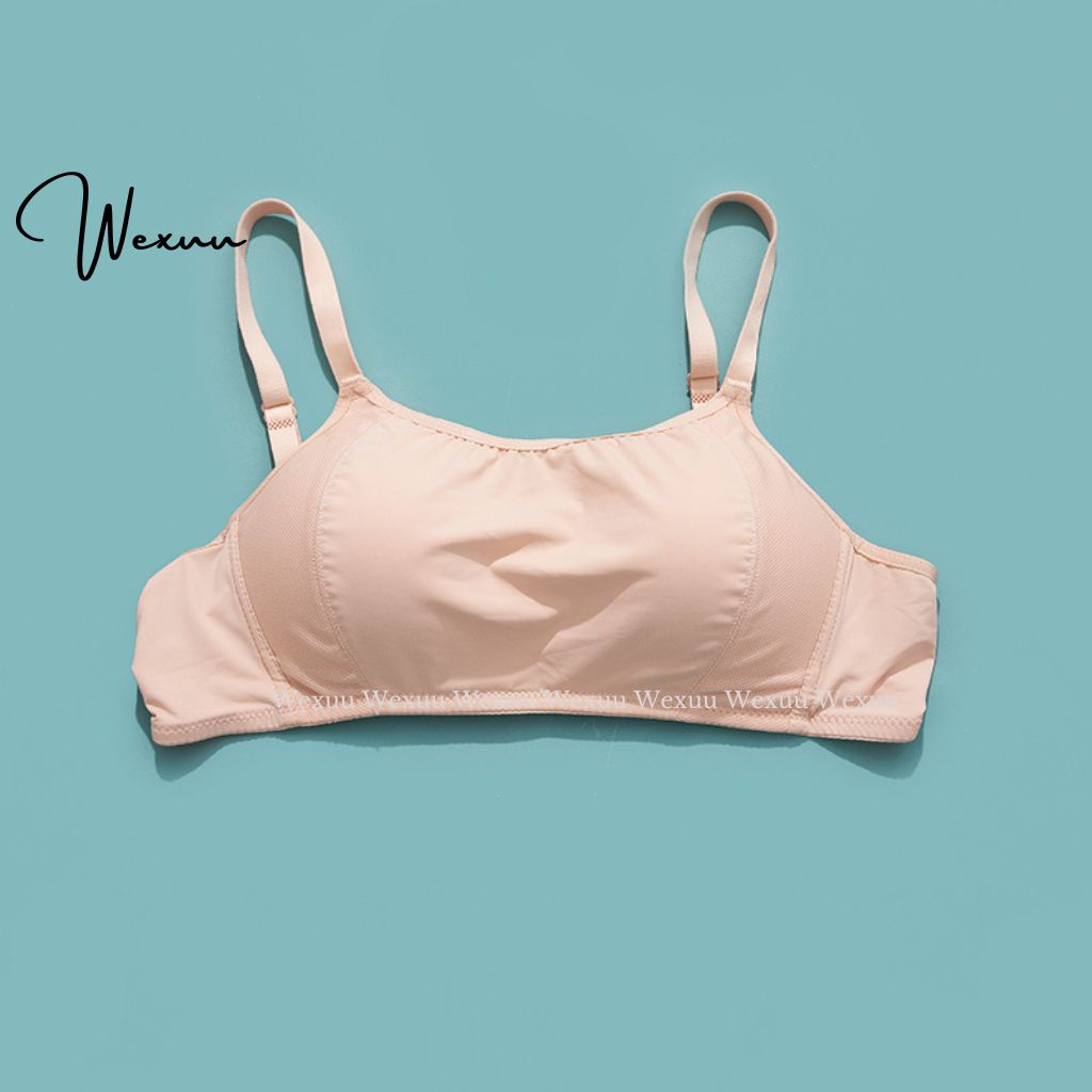 Áo ngực nữ không gọng Wexuu Design vải su đúc 2 lớp đệm mỏng dáng bra ôm ngực - AV60