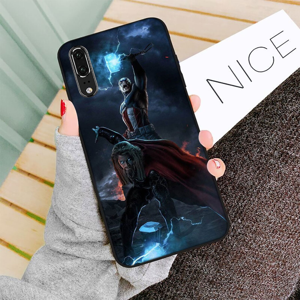 Ốp Lưng Silicone Mềm In Hình Thor Cho Huawei P20 P30 Lite P20 P30 P40 Pro Max P Smart 2019