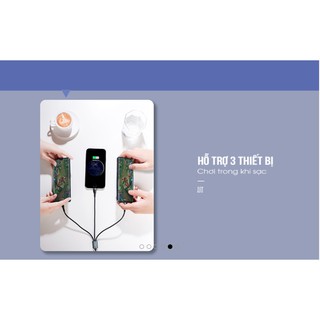 Cáp sạc đa năng 3in1 Remax RC-070TH