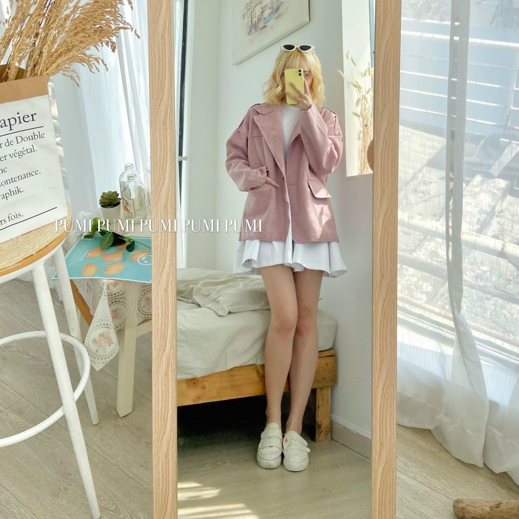 Áo khoác nỉ 2 nút - Pumi | BigBuy360 - bigbuy360.vn