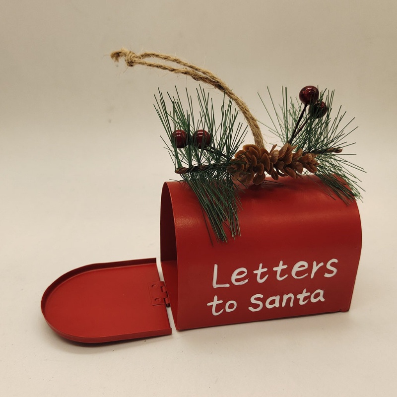 Thùng Thư Giáng Sinh Trang Trí Cho Trẻ Em Và Người Lớn Với Họa Tiết Giáng Sinh Giảm Áp Lực