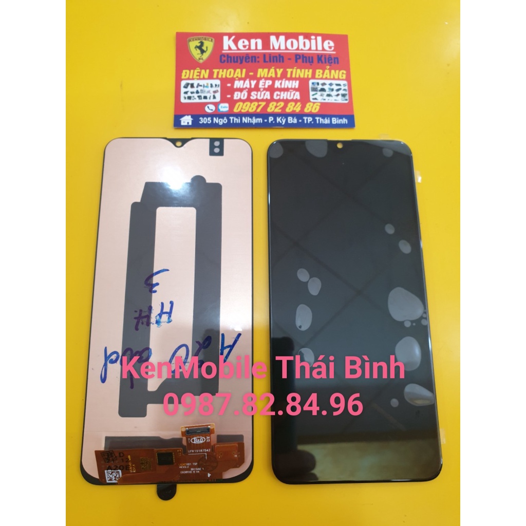 Màn Hình Nguyên Bộ Samsung A20 / A205F, Loại OLED - 2ic (tặng keo dán + cường lực)