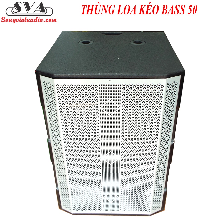 THÙNG ĐỰNG LOA KÉO BASS 50 - MẪU XÁM