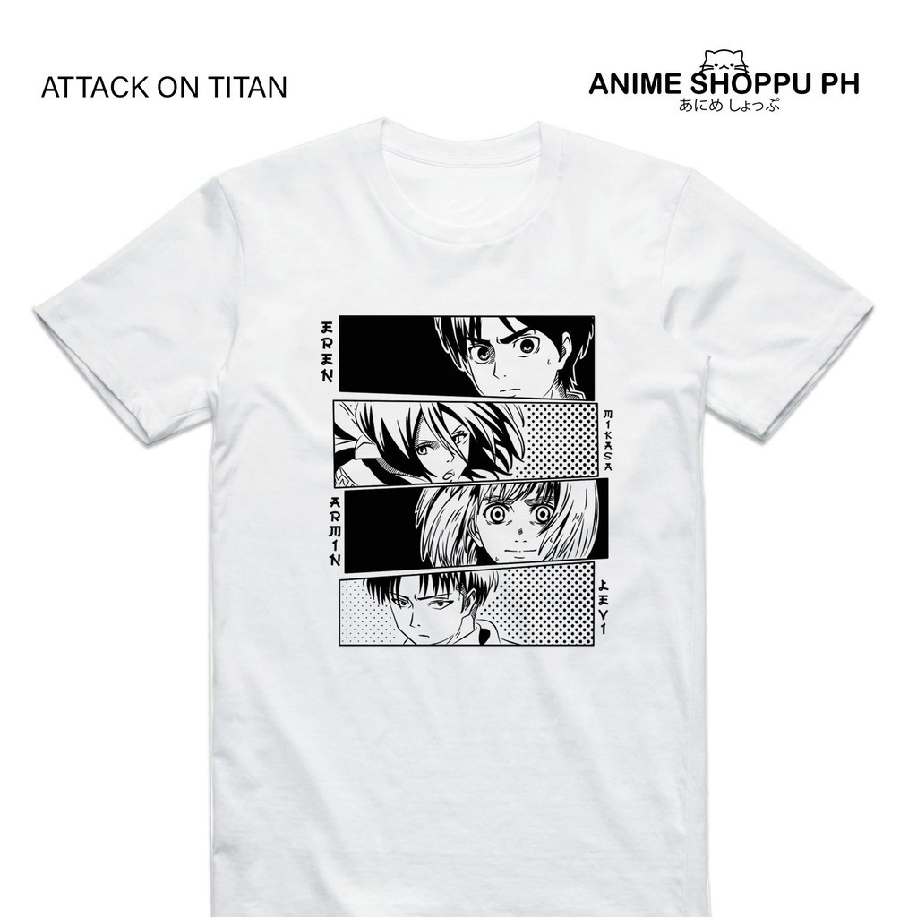 (GIÁ RẺ) Áo thun in hình 𝘼𝙏𝙏𝘼𝘾𝙆 𝙊𝙉 𝙏𝙄𝙏𝘼𝙉 𝙏-𝙎𝙃𝙄𝙍𝙏 - Anime  - HUY DZ STORE