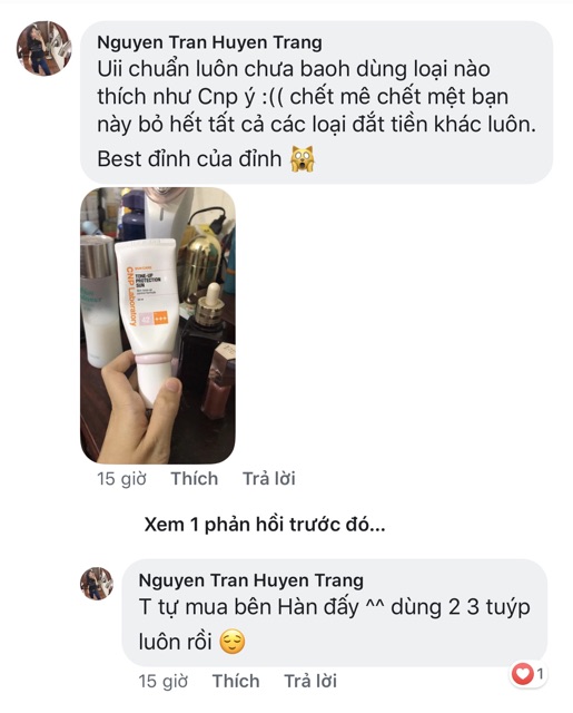  Kem chống nắng CNP Laboratory Tone Up Hàn Quốc | BigBuy360 - bigbuy360.vn