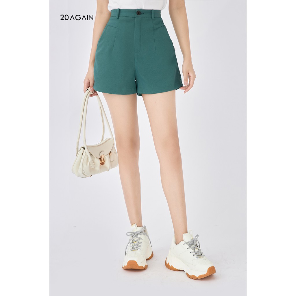 Quần short vải túi chéo 20Sexy by 20AGAIN thoải mái, năng động SVA1456