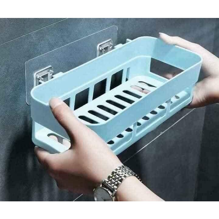 Kệ Nhà Tắm Hình Chữ Nhật Dính Tường Siêu Chắc