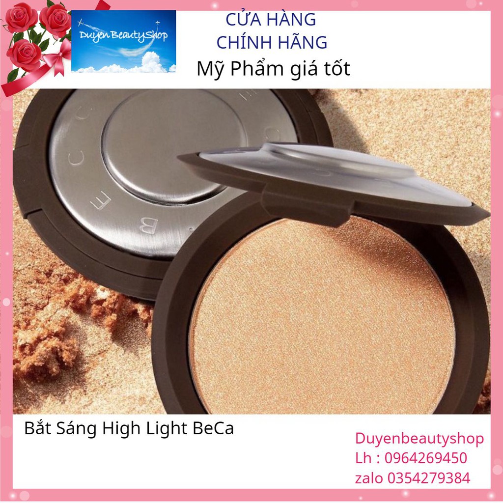 { CHUẨN AUTH} Phấn bắt sáng Becca Highlighter Shimmering Skin Perfector Pressed