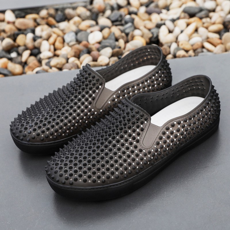 11.11 free New Summer Mens Light Sandals Giày đi biển ngoài trời Giày đinh tán thoáng khí uy tín Uy Tín 2020 Az1 x ?