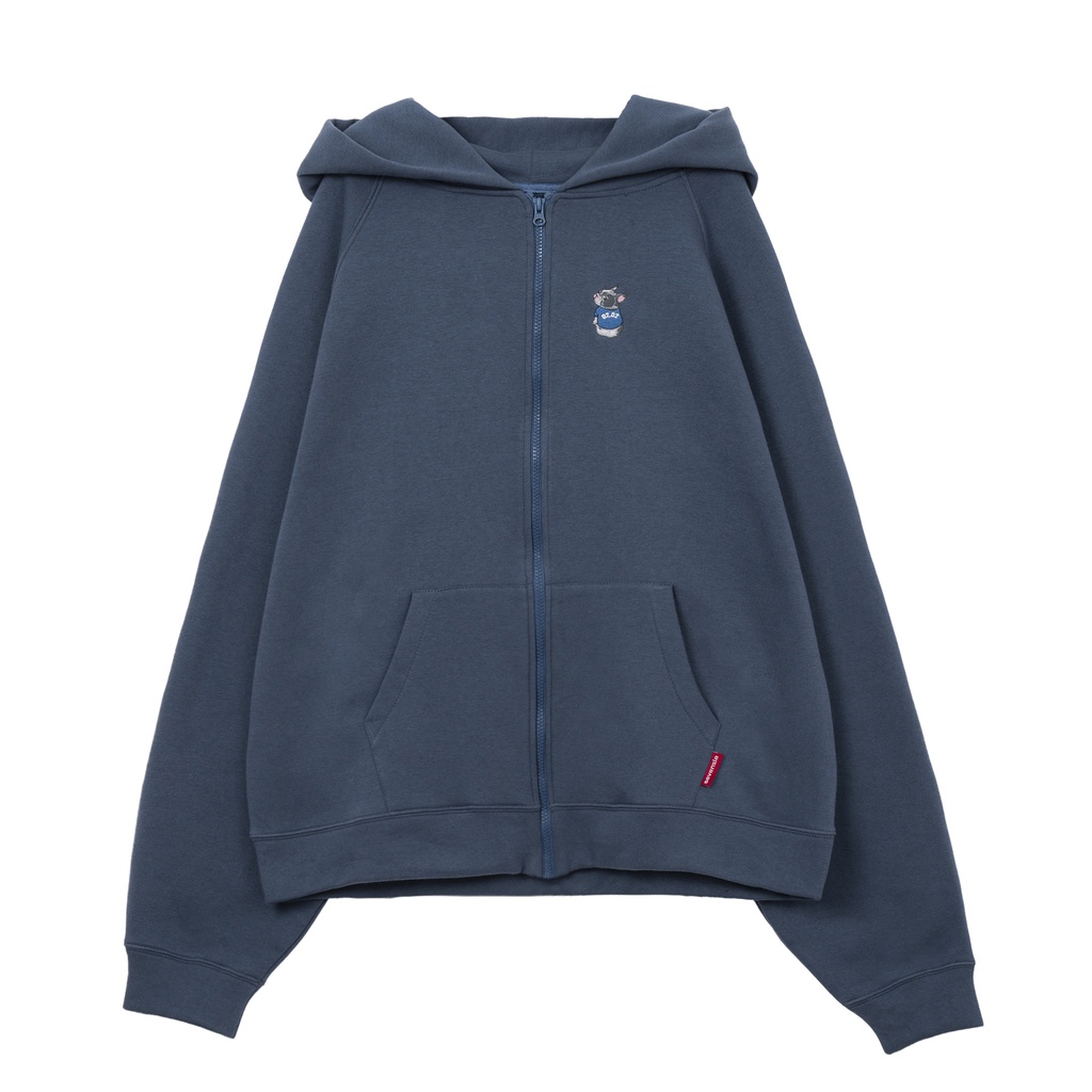 Áo khoác Zipper Hoodie &quot;SEVENZIA Signature&quot; - Bluestone