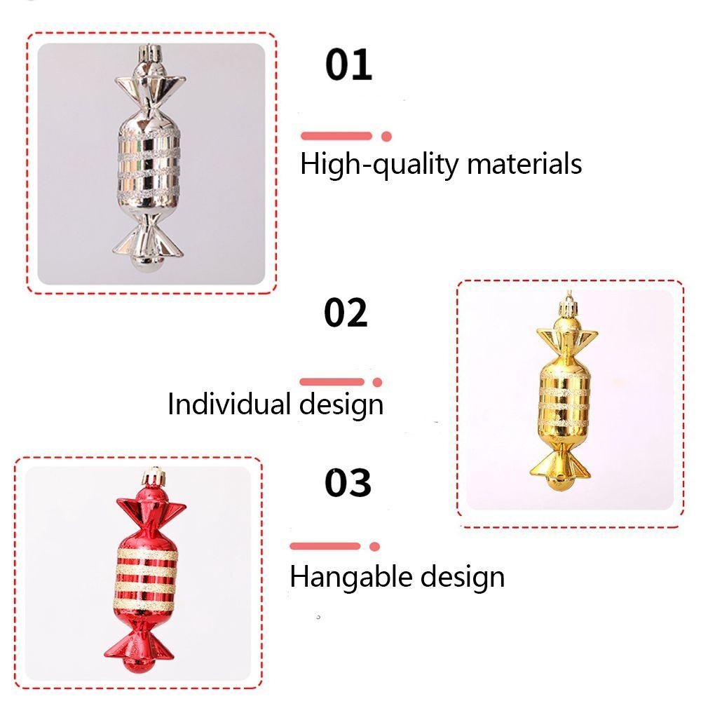 Kẹo Nhựa Trang Trí Cây Thông Noel