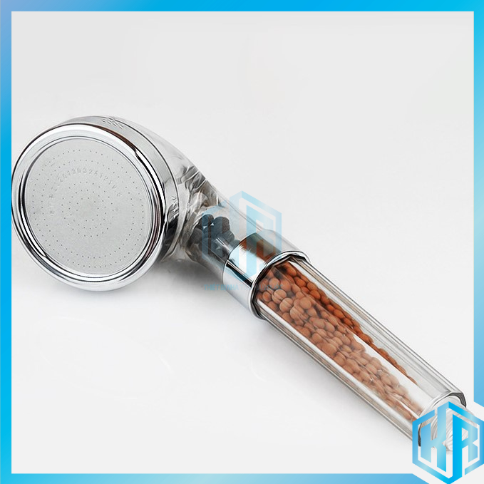 Bộ vòi hoa sen tăng áp Size To siêu bền công nghệ Nano lọc nước lọc khuẩn đủ bộ Tay sen+dây+gác cài - QM018