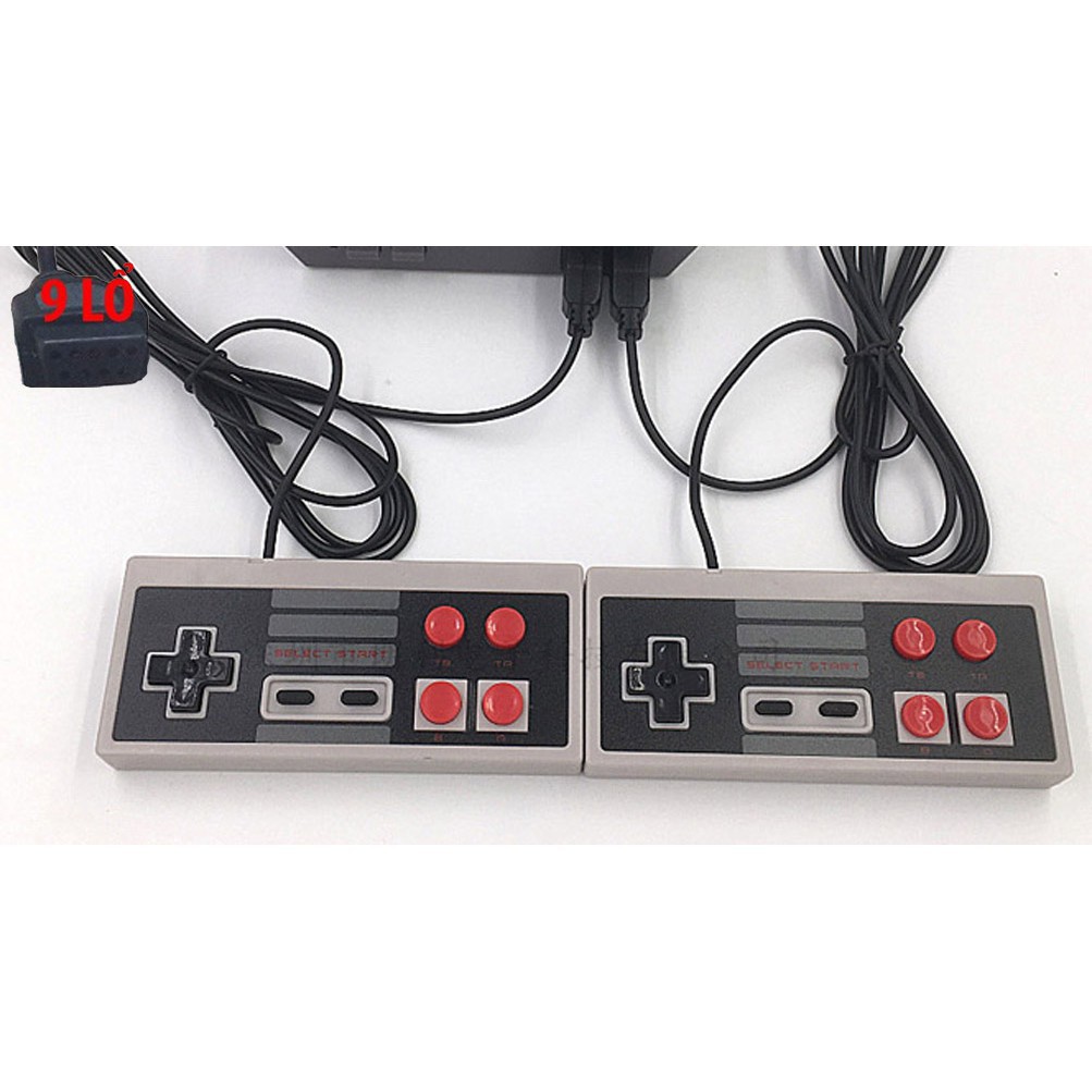 Bộ 2 Tay Cầm Chơi Game Điện Tử 4 Nút 9 Lỗ cho máy game 8 bit - Nes