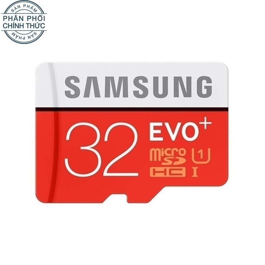 Thẻ nhớ Samsung Evo Plus 32G 95M/s - Hãng phân phối chính thức