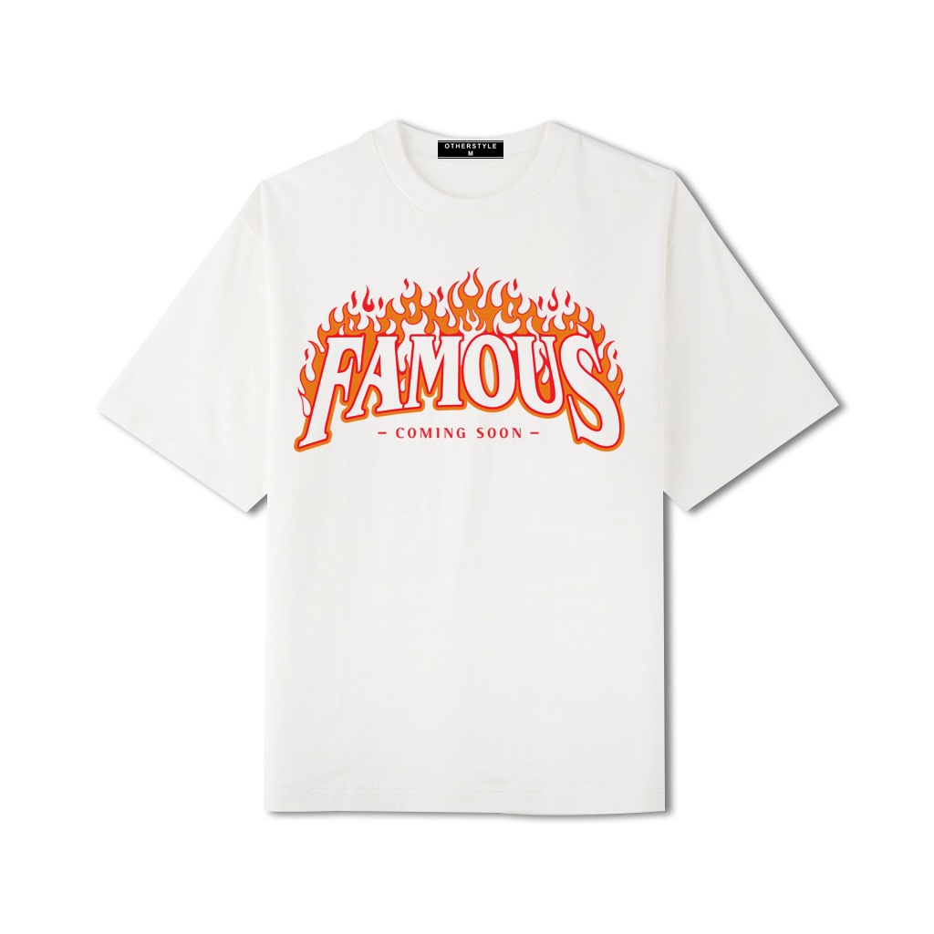 Áo Thun FAMOUS FIRE Nam Nữ Ulzzang Unisex