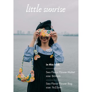 Sea Flavor Flower Wallet