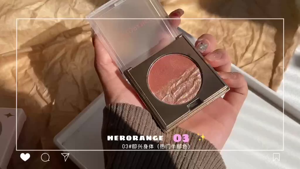 Phấn Mắt Bắt Sáng Derf Má Hồng Lấp Lánh Tự Nhiên 3 Màu Sắc Tùy Chọn | BigBuy360 - bigbuy360.vn