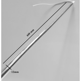 Bóng Halogen sấy hoặc gia nhiệt bằng điện trở lò xo dài 600 mm, công suất 2000 w, nhiệt độ gia nhiệt hơn 400 độ C