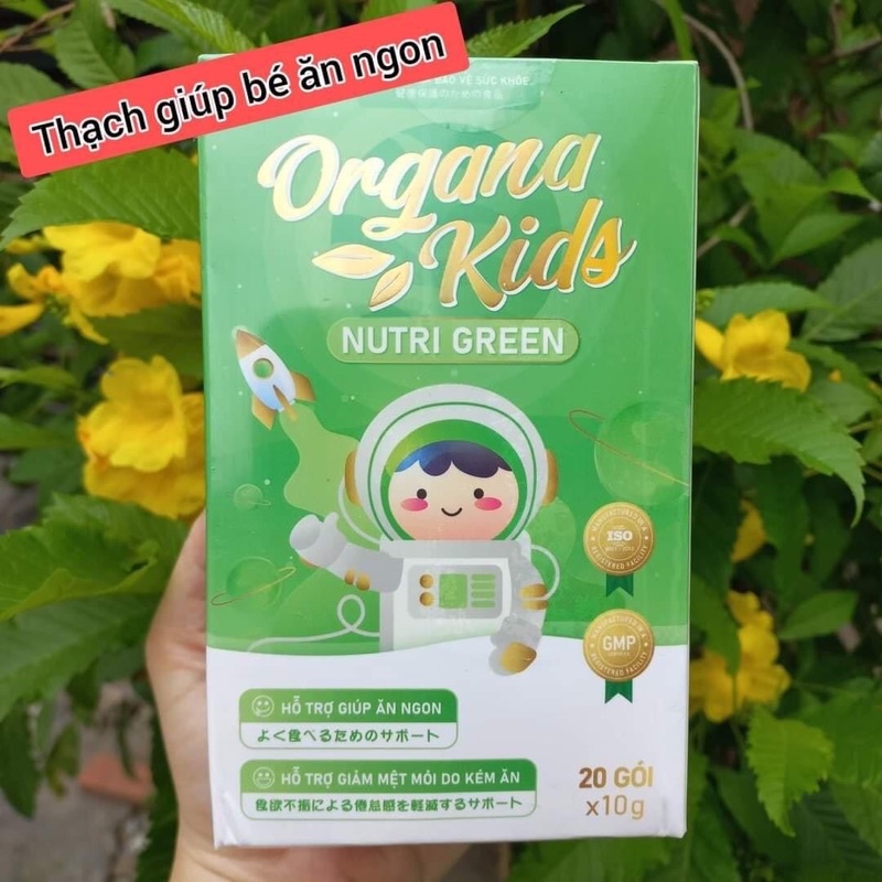 Thạch Dinh Dưỡng Giúp Bé Ăn Ngon ORGANA KIDS