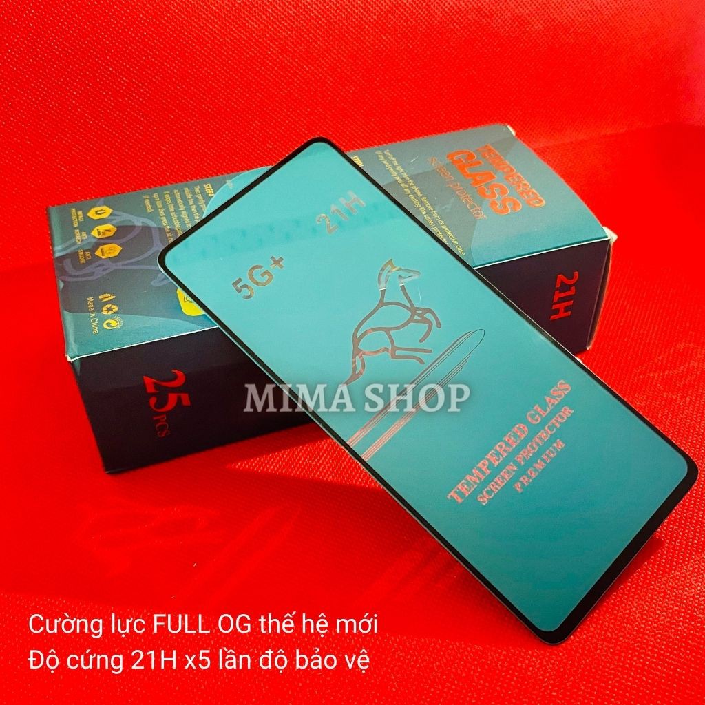 Kính cường lực Samsung A51/ A52/ A52s/ A53 4G 5G Full chống xước màn hình hạn chế bám vân tay có tặng kèm bộ dán