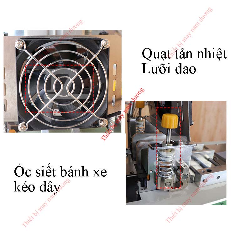 Máy cắt nhãn mác &gt; Dây viền xéo tự động cắt dây đai đa năng