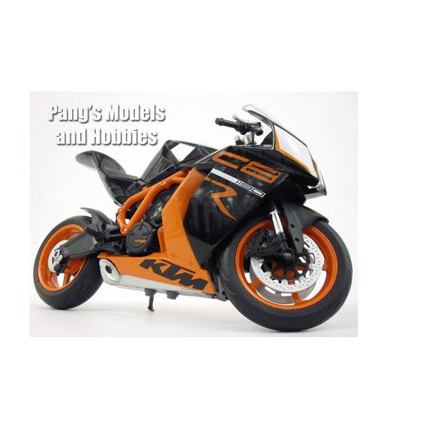 Mô hình moto KTM 1190 RC8 tỉ lệ 1:10 WELLY