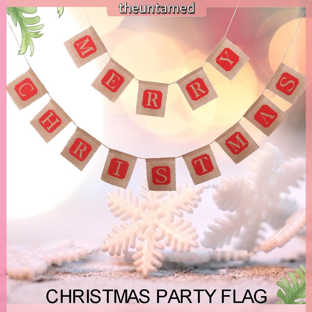 Dây Cờ Trang Trí Giáng Sinh