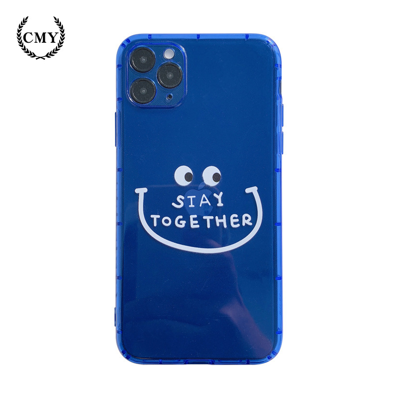 Ốp điện thoại in mặt cười màu dạ quang cho iPhone11/11Pro 11pro Max X XR XS XS MAX 7 8 plus SE | BigBuy360 - bigbuy360.vn