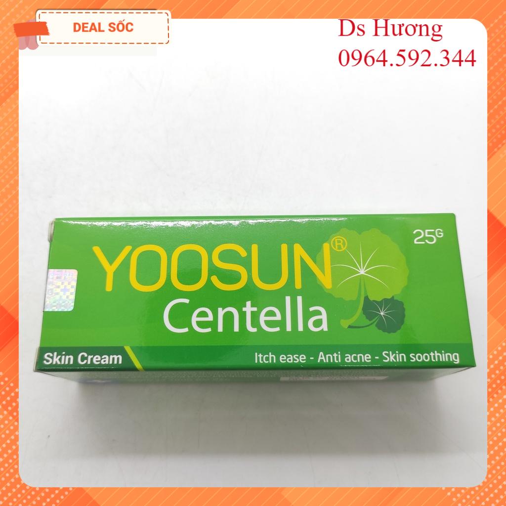 Kem Ngừa Mụn, Ngừa Thâm Yoosun Nghệ 25g , Rau Má 25g &50g, Yoosun Acnes