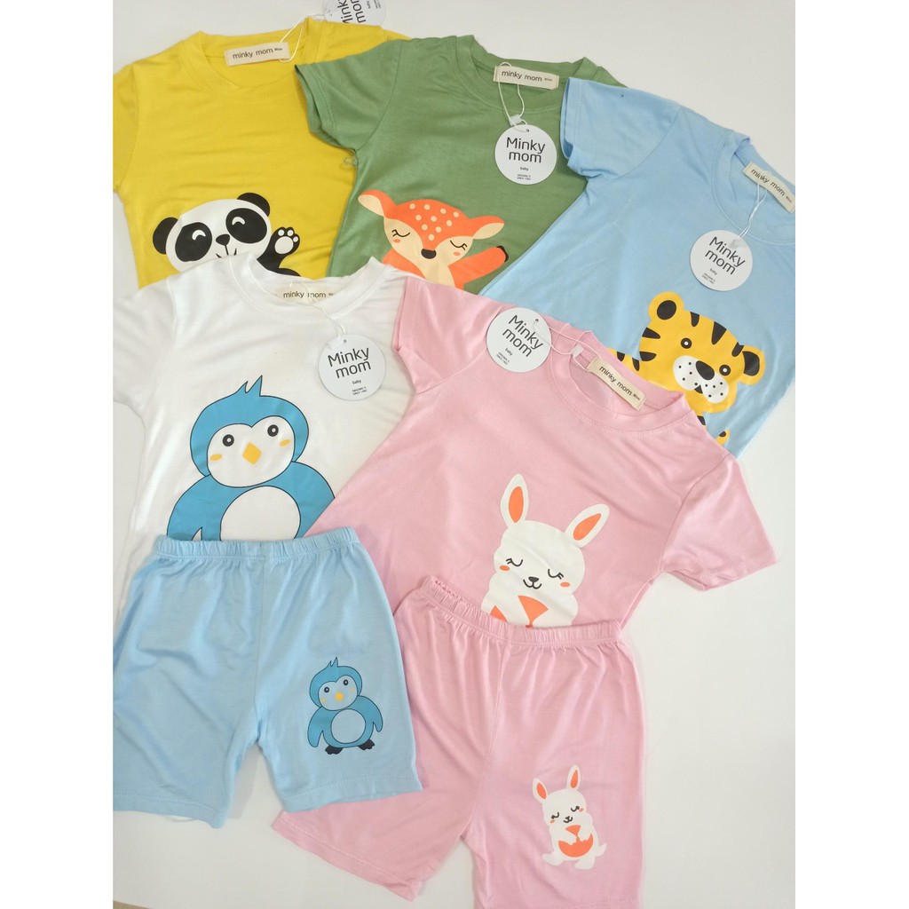 Bộ cộc tay in hình MINKY MOM hàng Việt Nam tự thiết kế - KGS | BigBuy360 - bigbuy360.vn