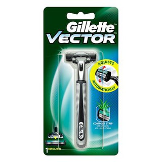 Dao Cạo Râu Gillette Vector 2 Lưỡi Kép Vector Men's Razor