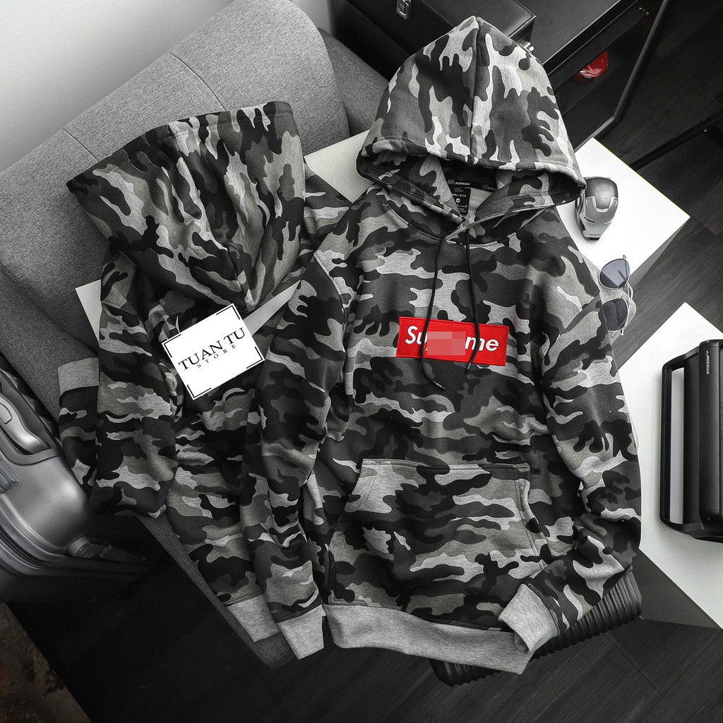 Áo Hoodie Nk camo Super Hàng Việt nam xuất khẩu