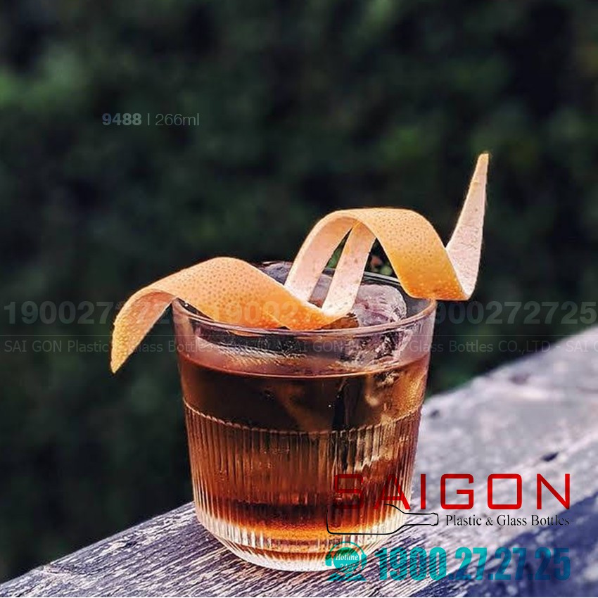 Ly Thủy Tinh Cường Lực Rayo Rock 266ml | Thủy Tinh Cao Cấp