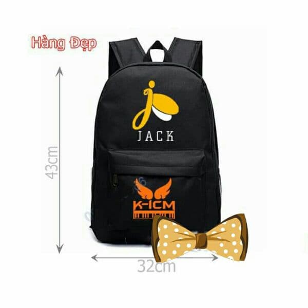 balo đi học JACK K-ICM, balo JACK kicm in theo yêu cầu