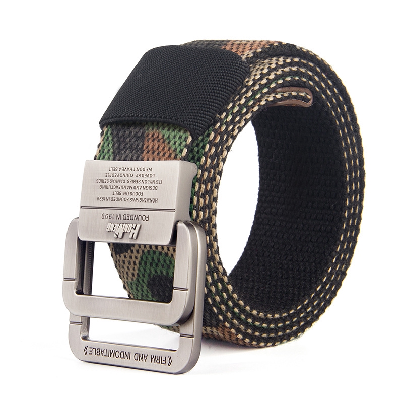 Thắt lưng vải canvas phối cotton thời trang chất lượng cao cho nam