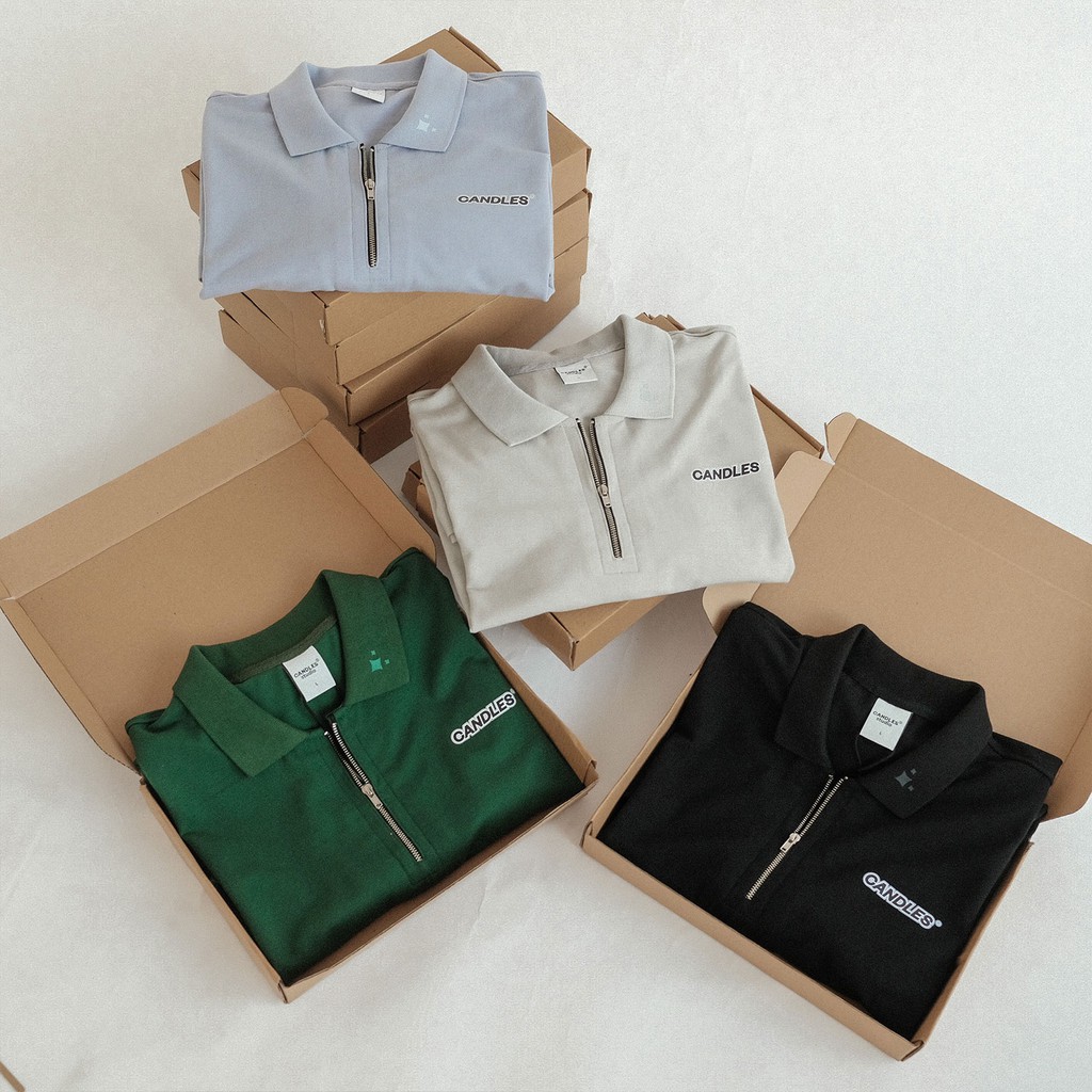 Áo thun Polo cá sấu Candles Studio | BigBuy360 - bigbuy360.vn