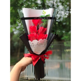 Sỉ 10 bó hoa sáp 5 bôg