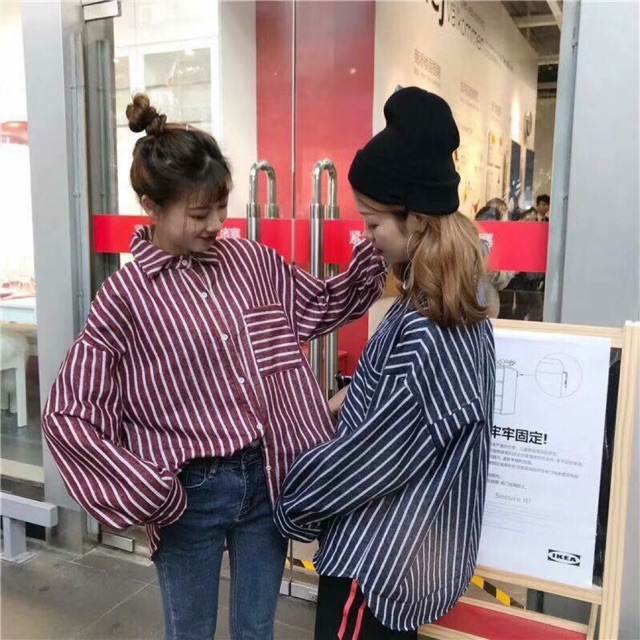 Sơ mi sọc siêu hot