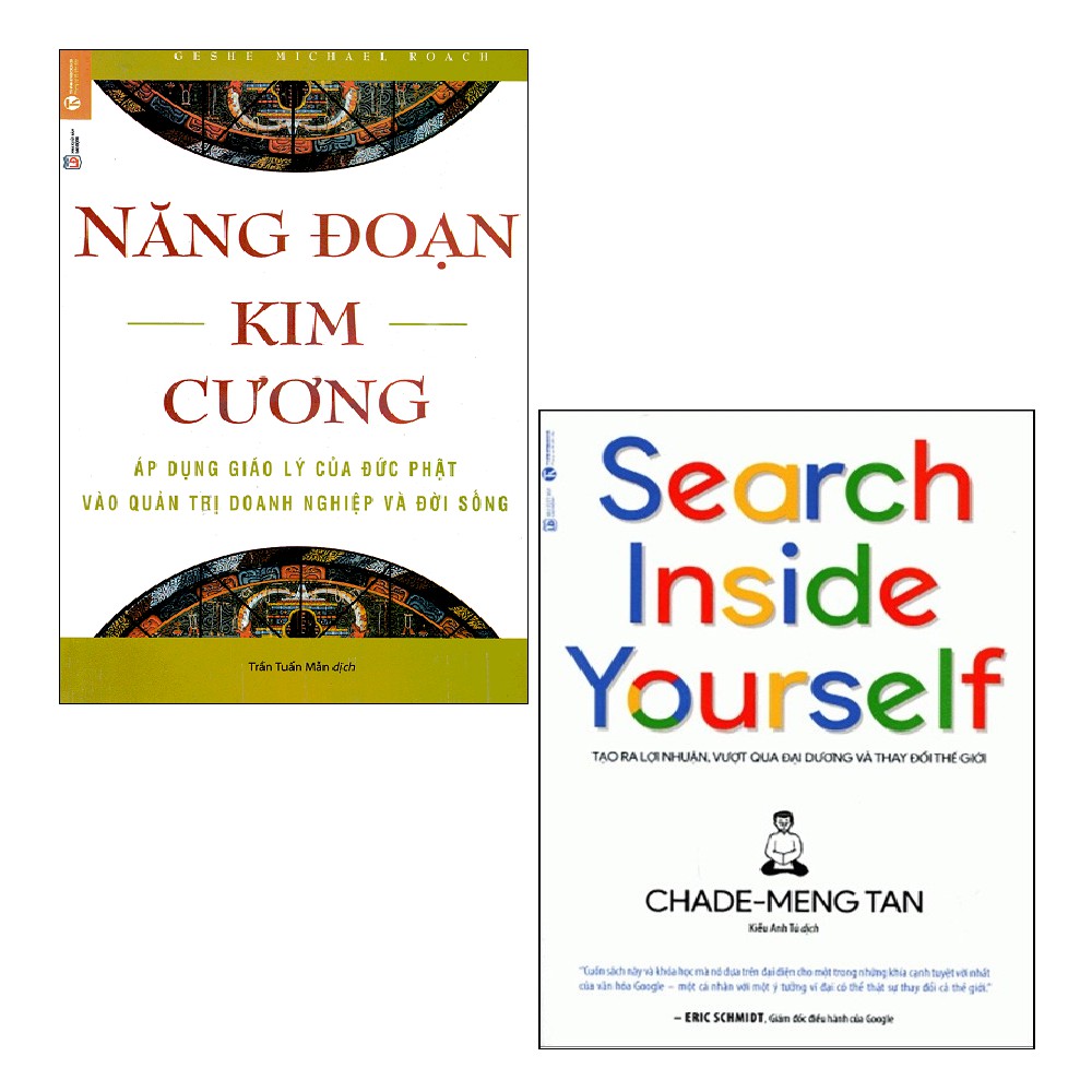 Sách - Combo: Năng Đoạn Kim Cương + Search Inside Yourself - Tạo Ra Lợi Nhun Vượt Qua Đại Dương Tặng Kèm Bookmark