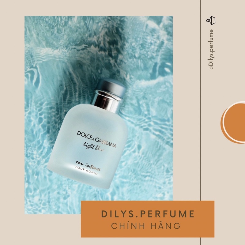 Nước hoa Nam D.G Light Blue Intense