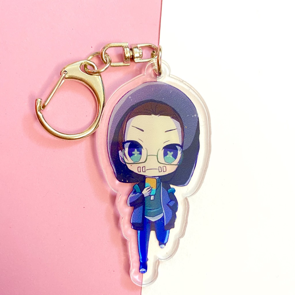 ( Mica trong acrylic ) (Ver SIMPLE) Móc khóa IDENTITY V NHÂN CÁCH THỨ NĂM quà tặng xinh xắn dễ thương anime chibi