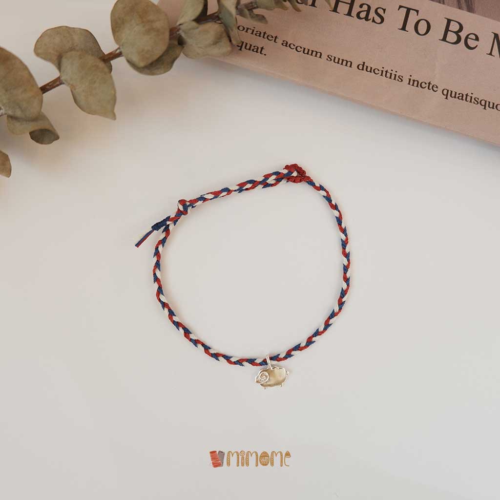 Vòng bính waterproof phối màu charm bạc s925 cung hoàng đạo (4)